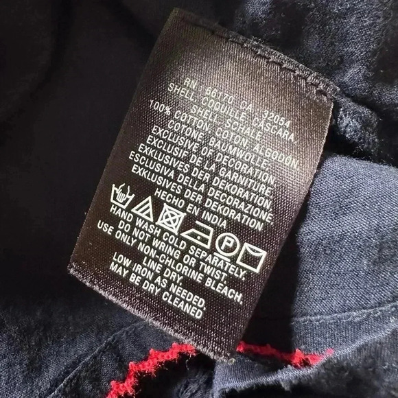 Anthropologie Maeve Navy Tisa Swing Dress Size 2 - Picture 9 of 9